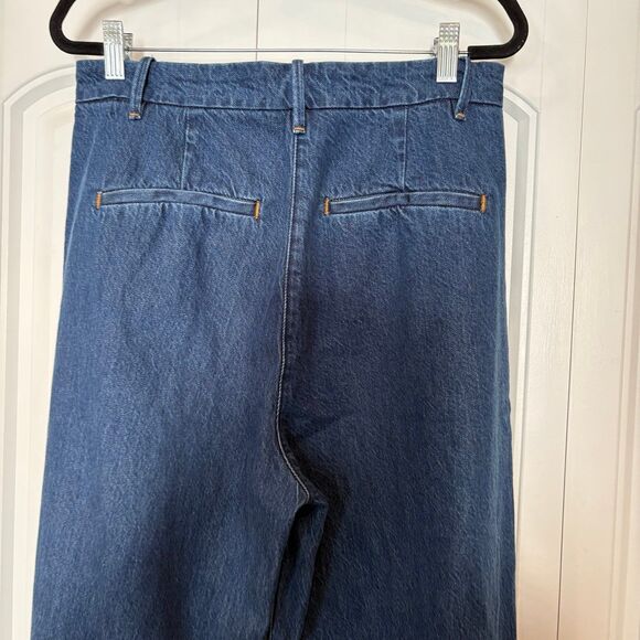 Abercrombie & Fitch Wide Leg Trouser Jeans Size 10/30 - Picture 6 of 8